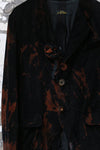 ARCHIVIO J.M.Ribot 24 Autumn/Winter Handmade Bleached Suit Jacket Italy AJM-G15/VB/BLEACHED-0 Black